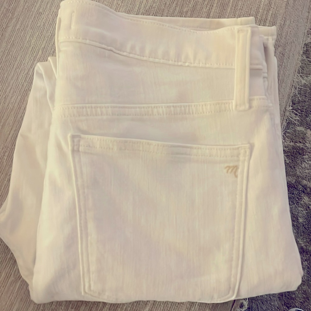 Madewell Stovepipe Jeans in White - Picture 3 of 6